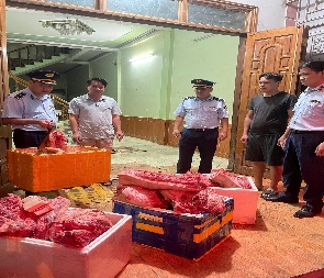Hà Giang: Ngăn chặn và kịp thời tiêu hủy hơn 2 tạ thịt lợn không đảm bảo an toàn thực phẩm