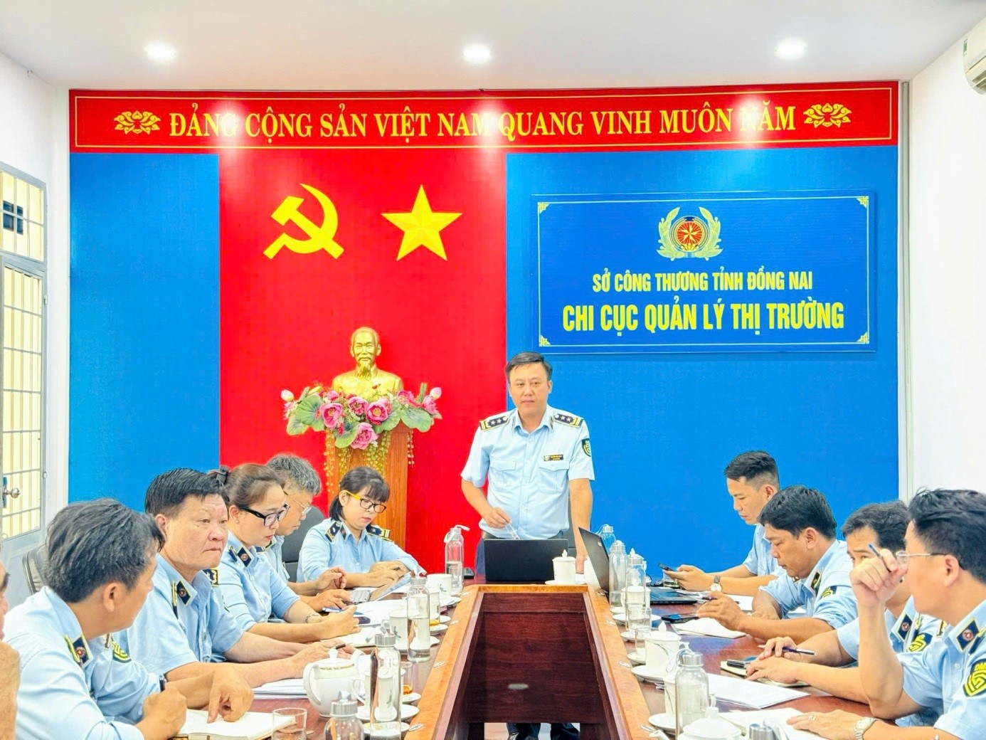 Hội nghị giao ban đánh giá kết quả công tác tháng 10 và triển khai nhiệm vụ tháng 11 năm 2025